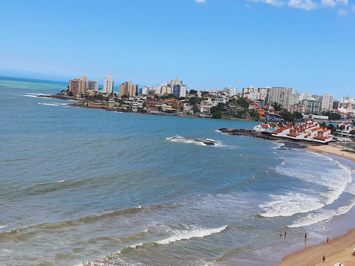 Vista Panoramica Para O Mar Da Praia Do Morro Guarapari Apartment Exterior foto